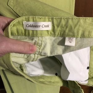 NWT lime green stretch jeans Never Worn